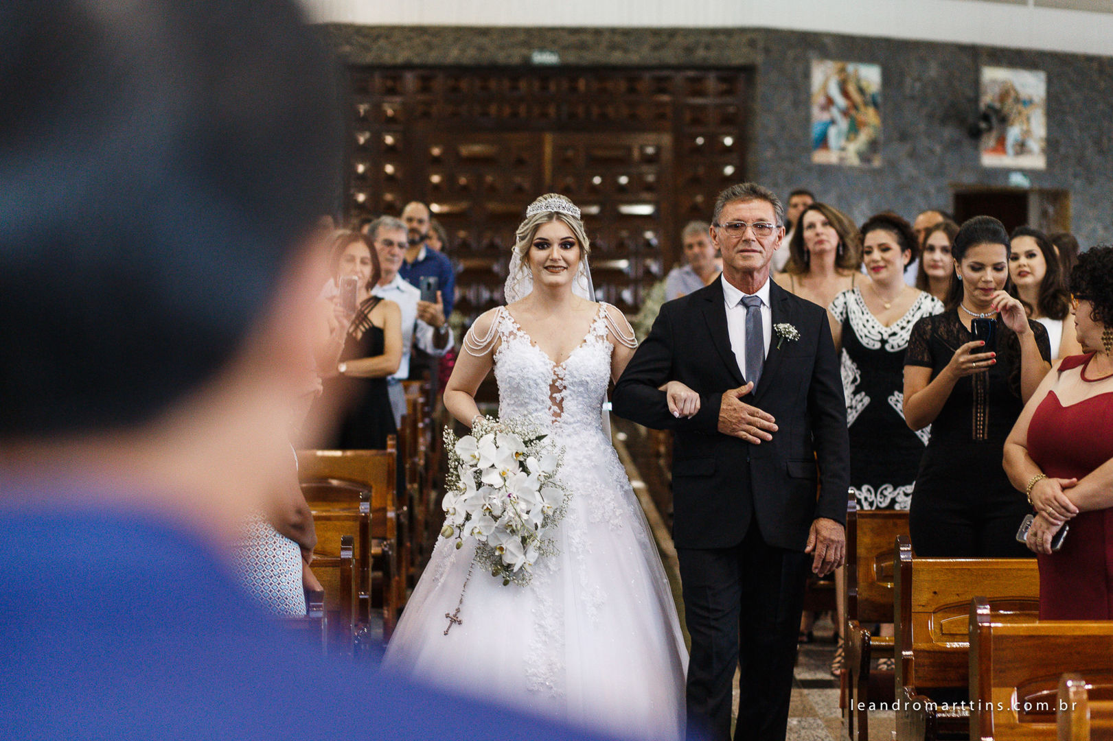 Foto Casamento Naiara e Douglas na Igreja Matriz de Auriflama-SP Foto Casamento Naiara e Douglas na Igreja Matriz de Auriflama-SP - Imagem 24