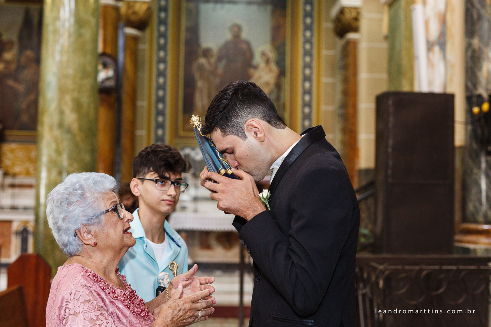 Foto Casamento Ludmila e Fernando na Igreja Basílica Menor de Nossa Senhora Aparecida - São José do Rio Preto - SP Foto Casamento Ludmila e Fernando na Igreja Basílica Menor de Nossa Senhora Aparecida - São José do Rio Preto - SP - Imagem 18
