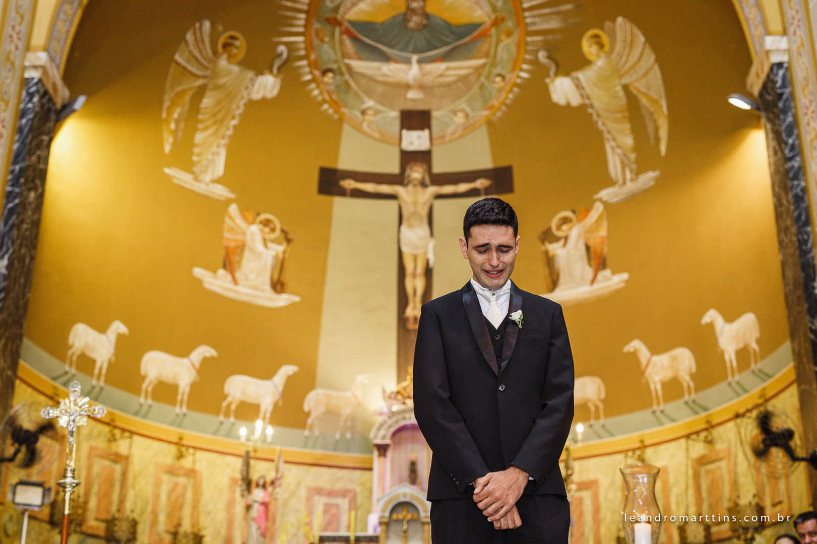 Foto Casamento Ludmila e Fernando na Igreja Basílica Menor de Nossa Senhora Aparecida - São José do Rio Preto - SP Foto Casamento Ludmila e Fernando na Igreja Basílica Menor de Nossa Senhora Aparecida - São José do Rio Preto - SP - Imagem 15
