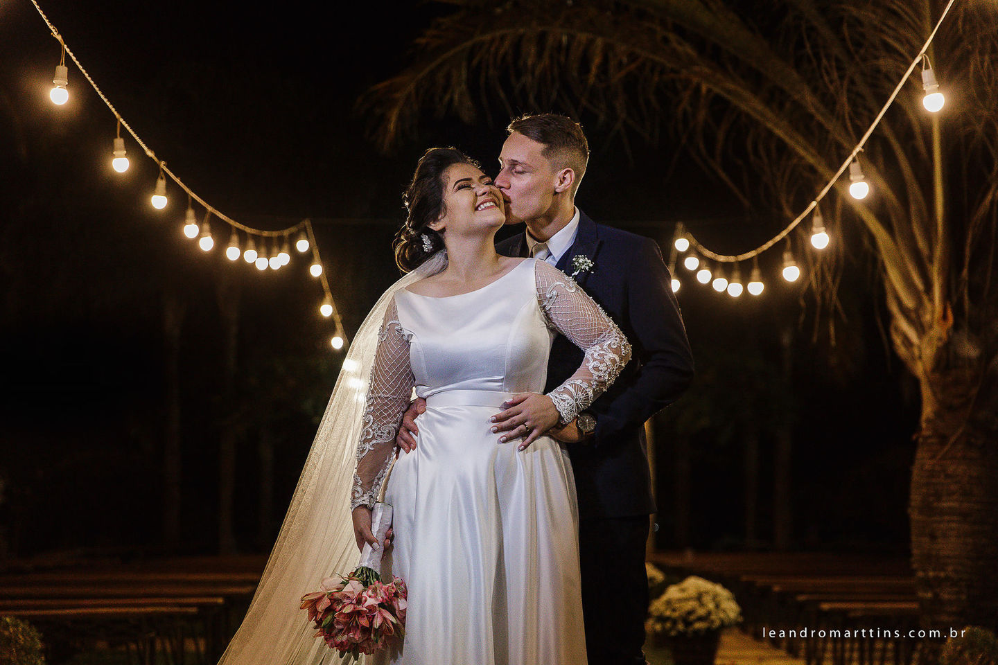 Casamento Mariana e Lucas no espaço Santa Felicidade Eventos