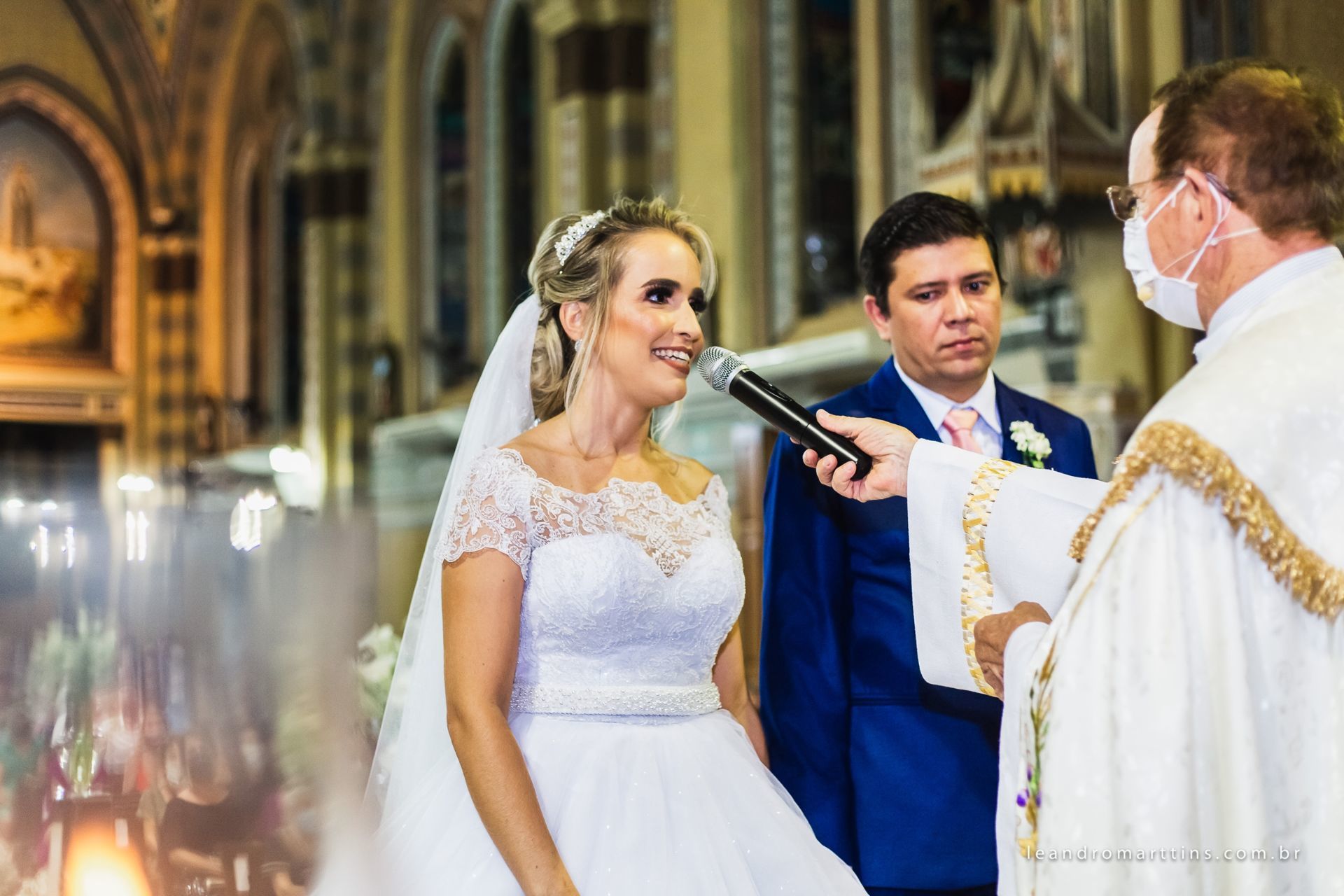 Foto Casamento Natália e João na igreja Matriz de Mirassol Foto Casamento Natália e João na igreja Matriz de Mirassol - Imagem 22