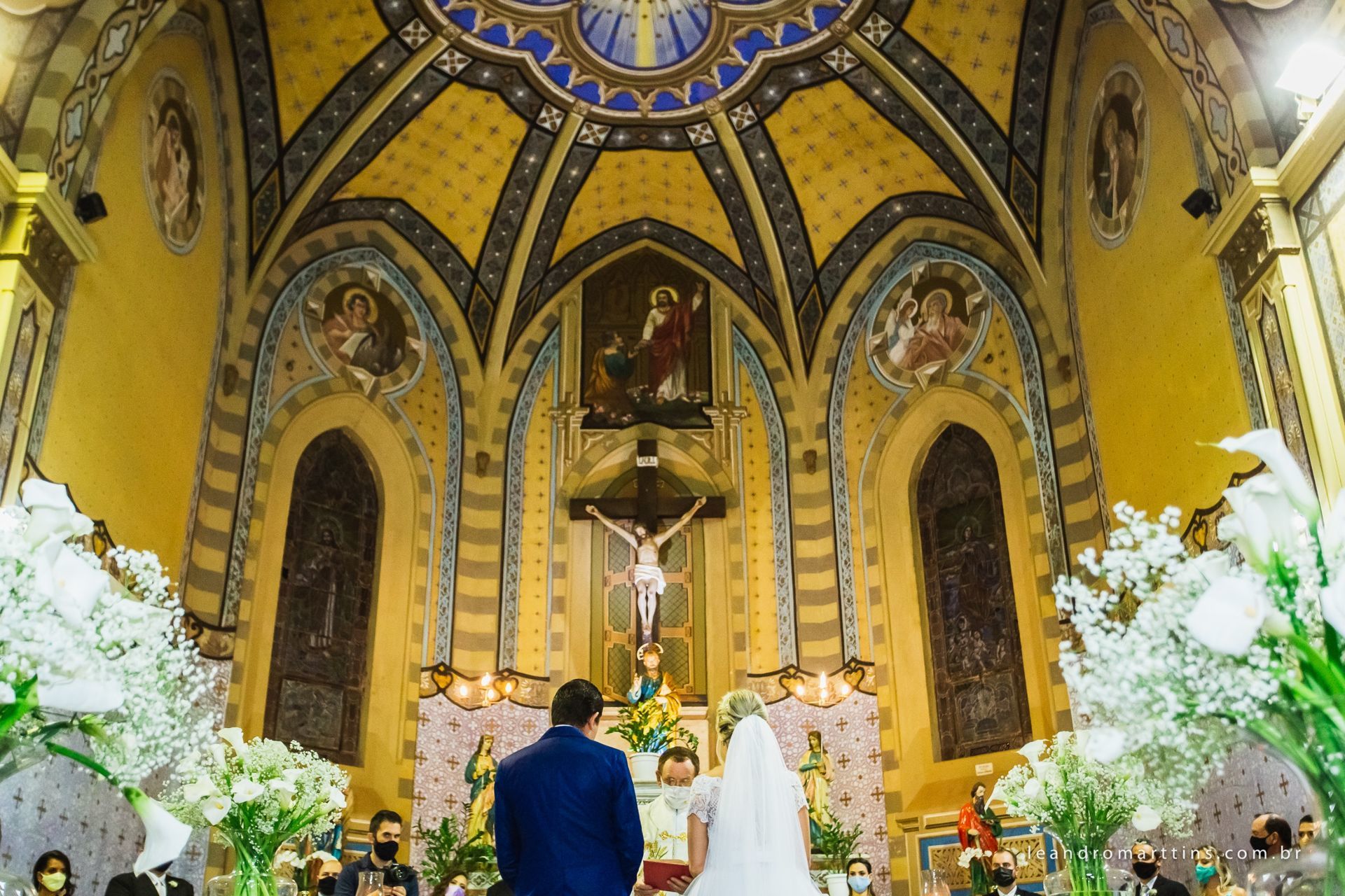 Foto Casamento Natália e João na igreja Matriz de Mirassol Foto Casamento Natália e João na igreja Matriz de Mirassol - Imagem 21