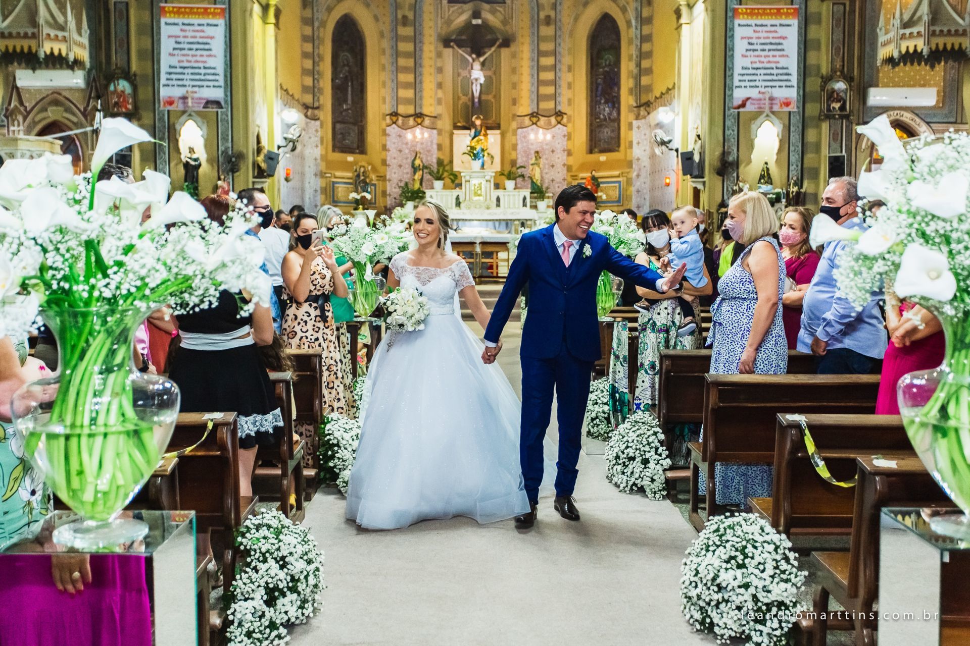 Foto Casamento Natália e João na igreja Matriz de Mirassol Foto Casamento Natália e João na igreja Matriz de Mirassol - Imagem 34