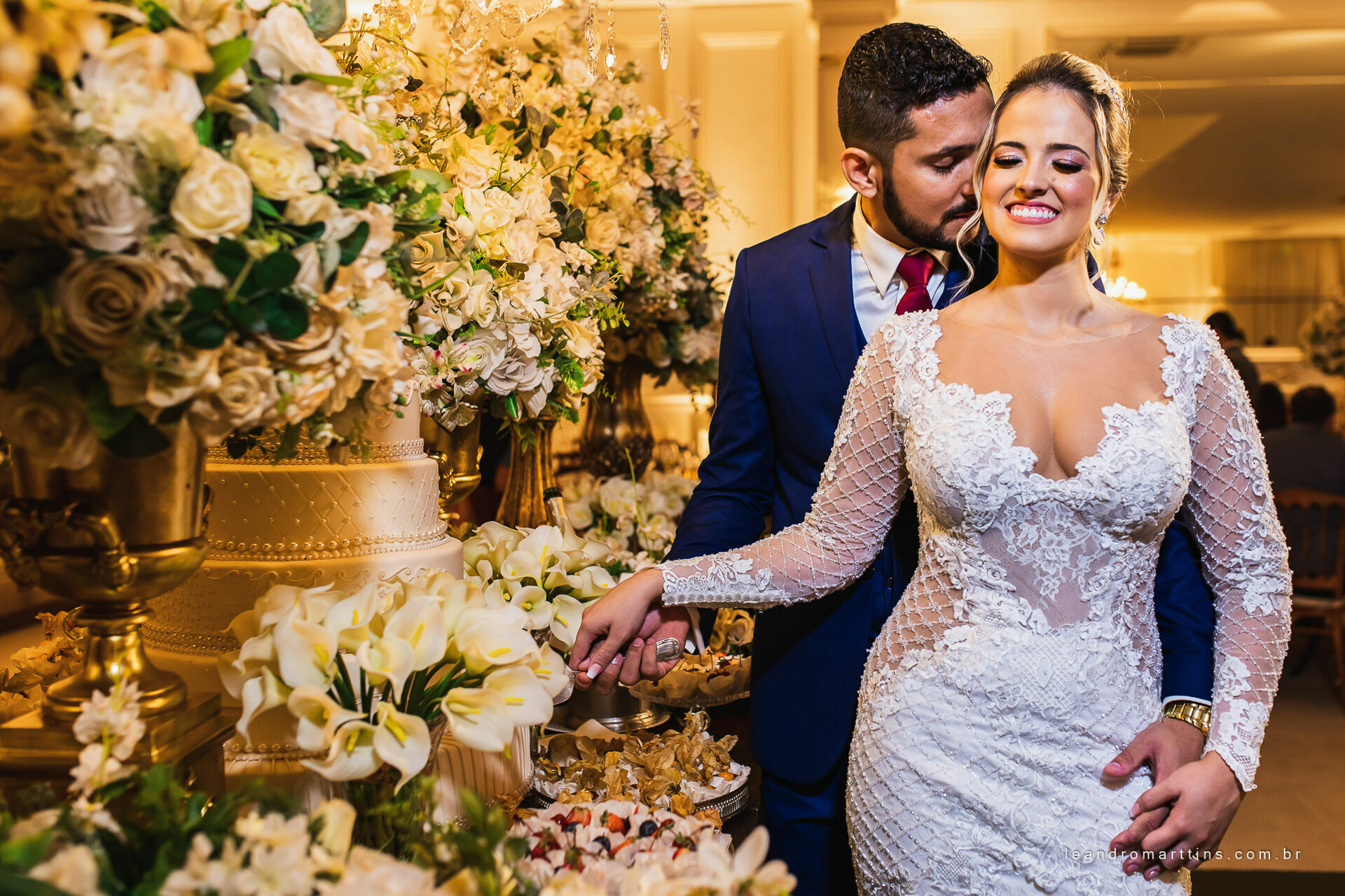 Foto Casamento Larissa e Thiago no espaço Almeida Pires Buffet Foto Casamento Larissa e Thiago no espaço Almeida Pires Buffet - Imagem 40