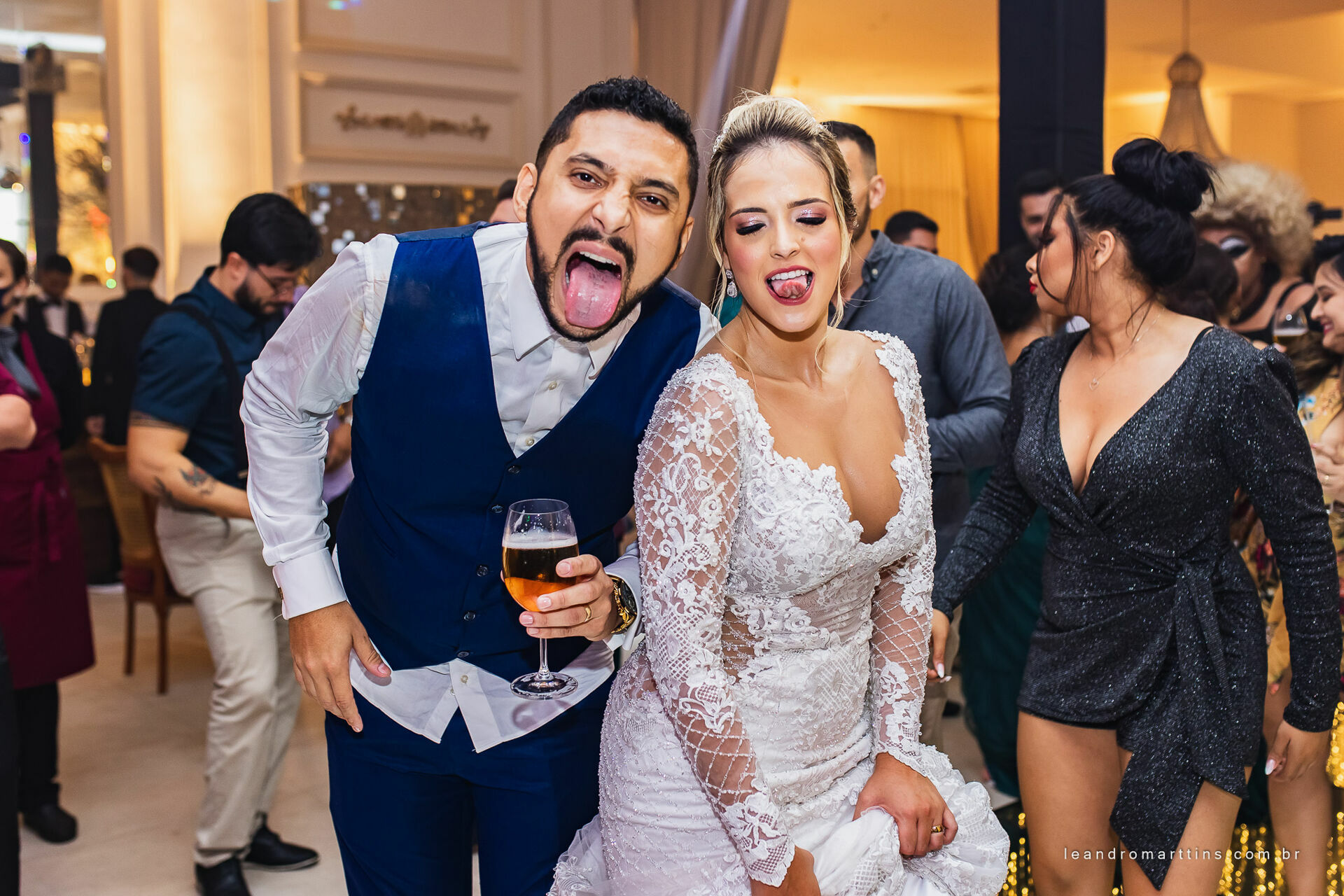 Foto Casamento Larissa e Thiago no espaço Almeida Pires Buffet Foto Casamento Larissa e Thiago no espaço Almeida Pires Buffet - Imagem 56
