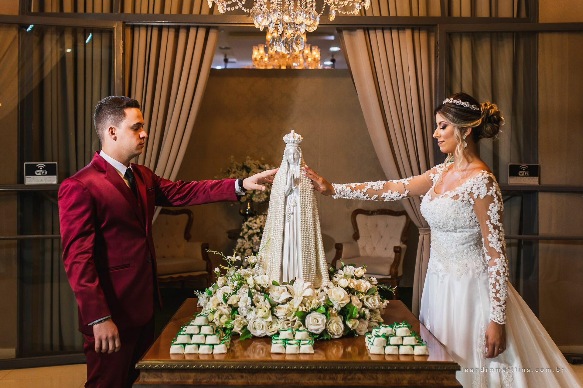 Foto Casamento Laura e Davi no espaço Bella Faria Eventos Foto Casamento Laura e Davi no espaço Bella Faria Eventos - Imagem 27