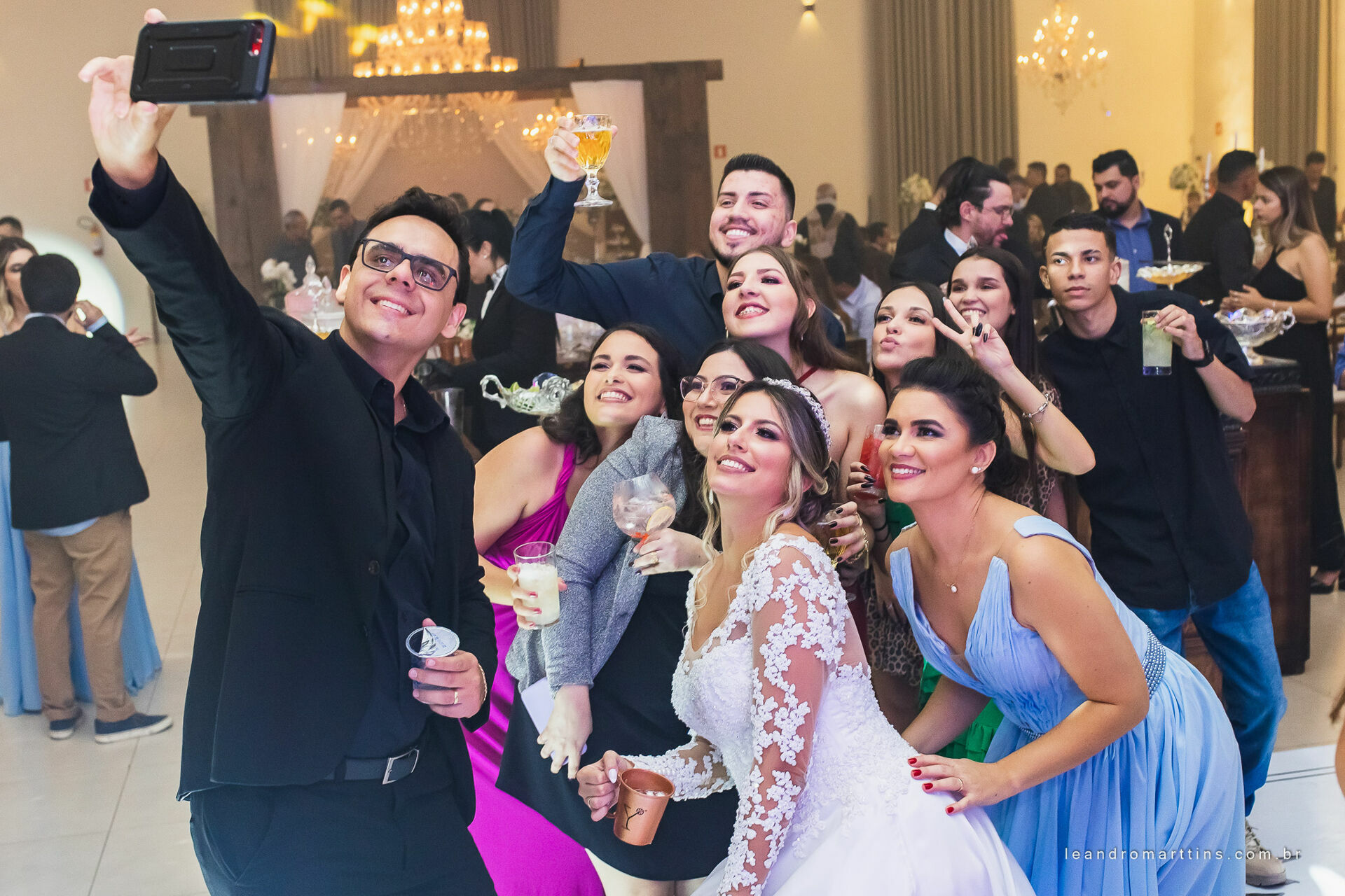 Foto Casamento Laura e Davi no espaço Bella Faria Eventos Foto Casamento Laura e Davi no espaço Bella Faria Eventos - Imagem 45