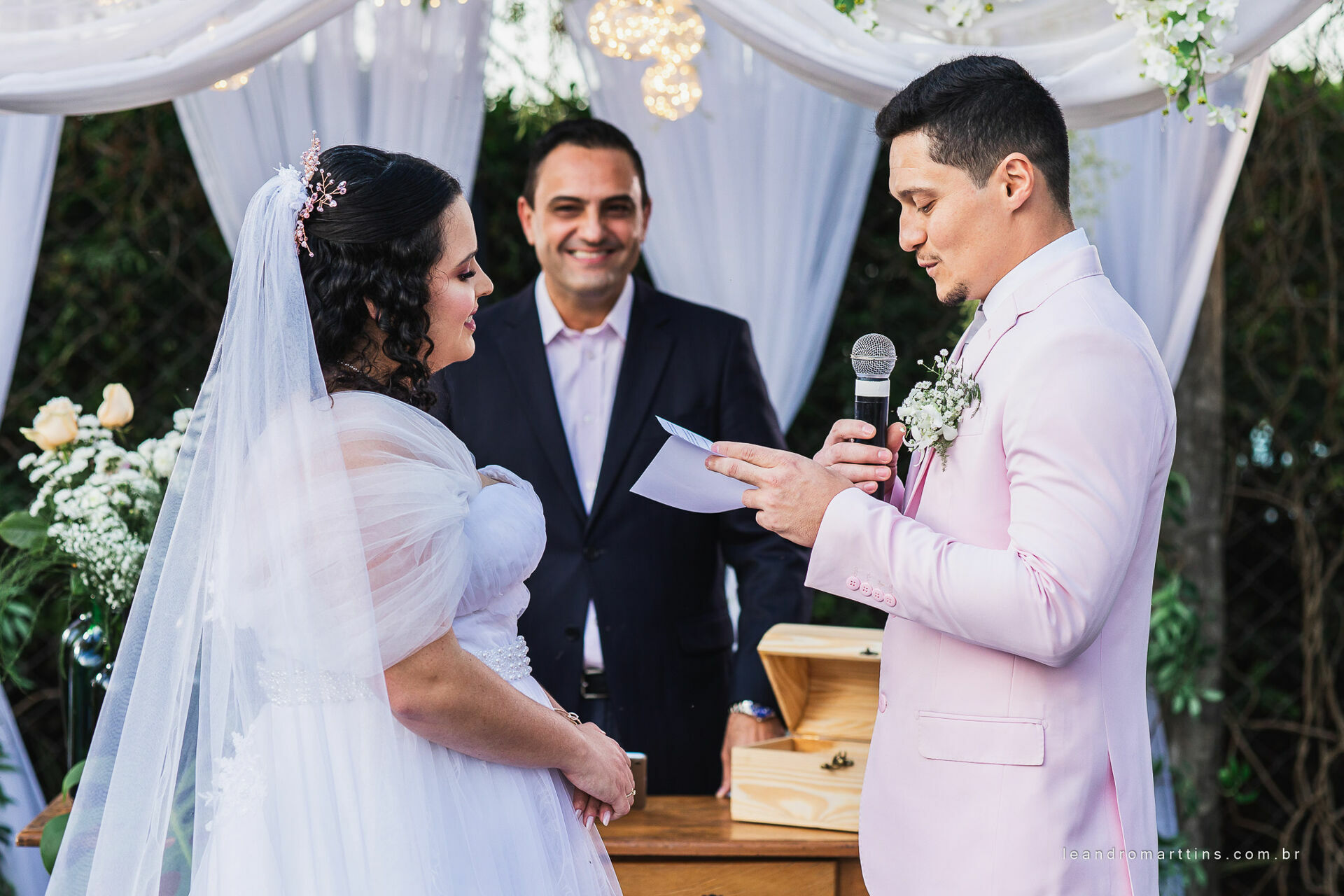 Foto Casamento Ana e Wesley no espaço Bella Faria Eventos Foto Casamento Ana e Wesley no espaço Bella Faria Eventos - Imagem 30