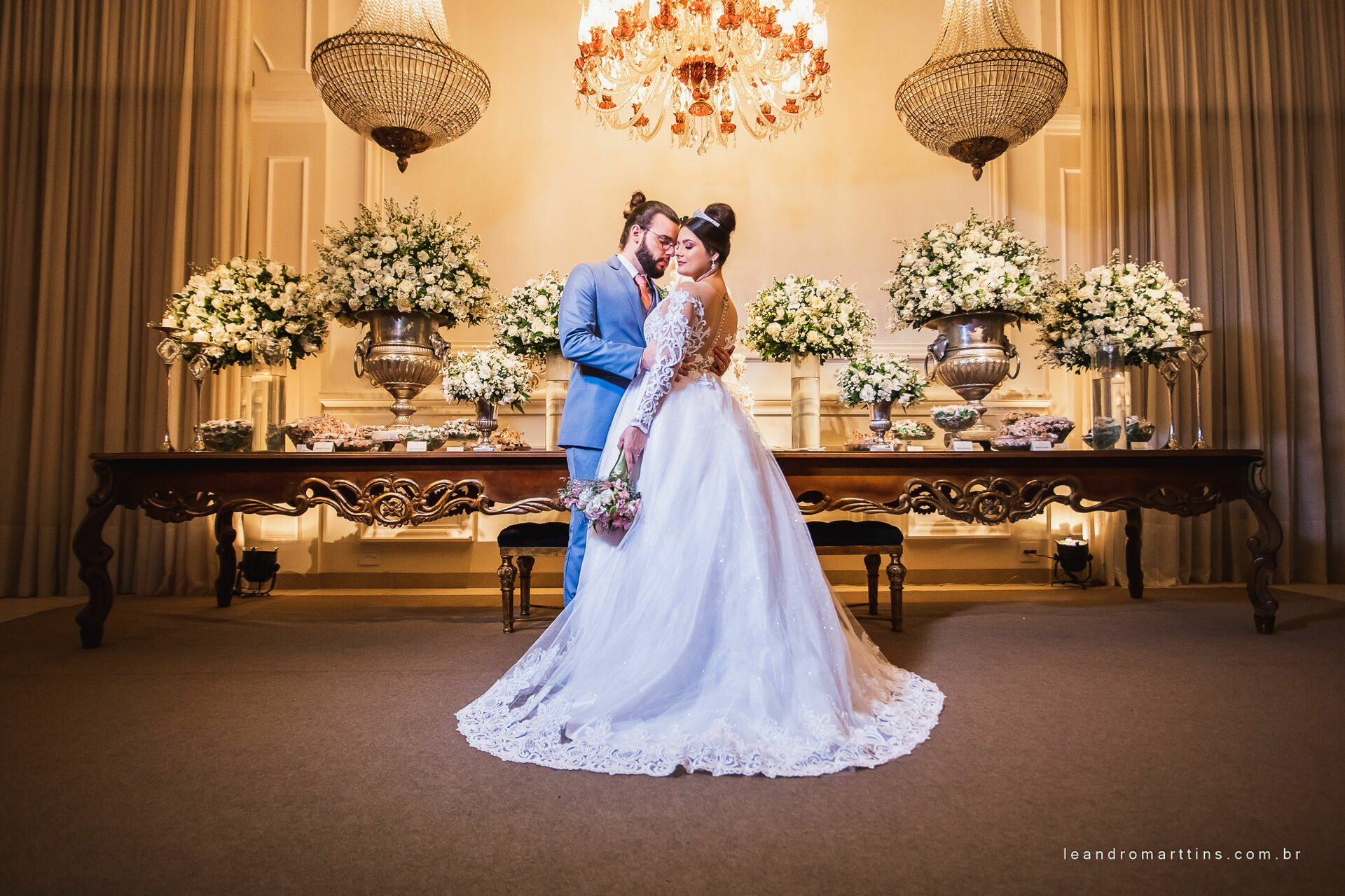 Foto Casamento Paloma e Luís no espaço Almeida Pires Buffet Foto Casamento Paloma e Luís no espaço Almeida Pires Buffet - Imagem 40