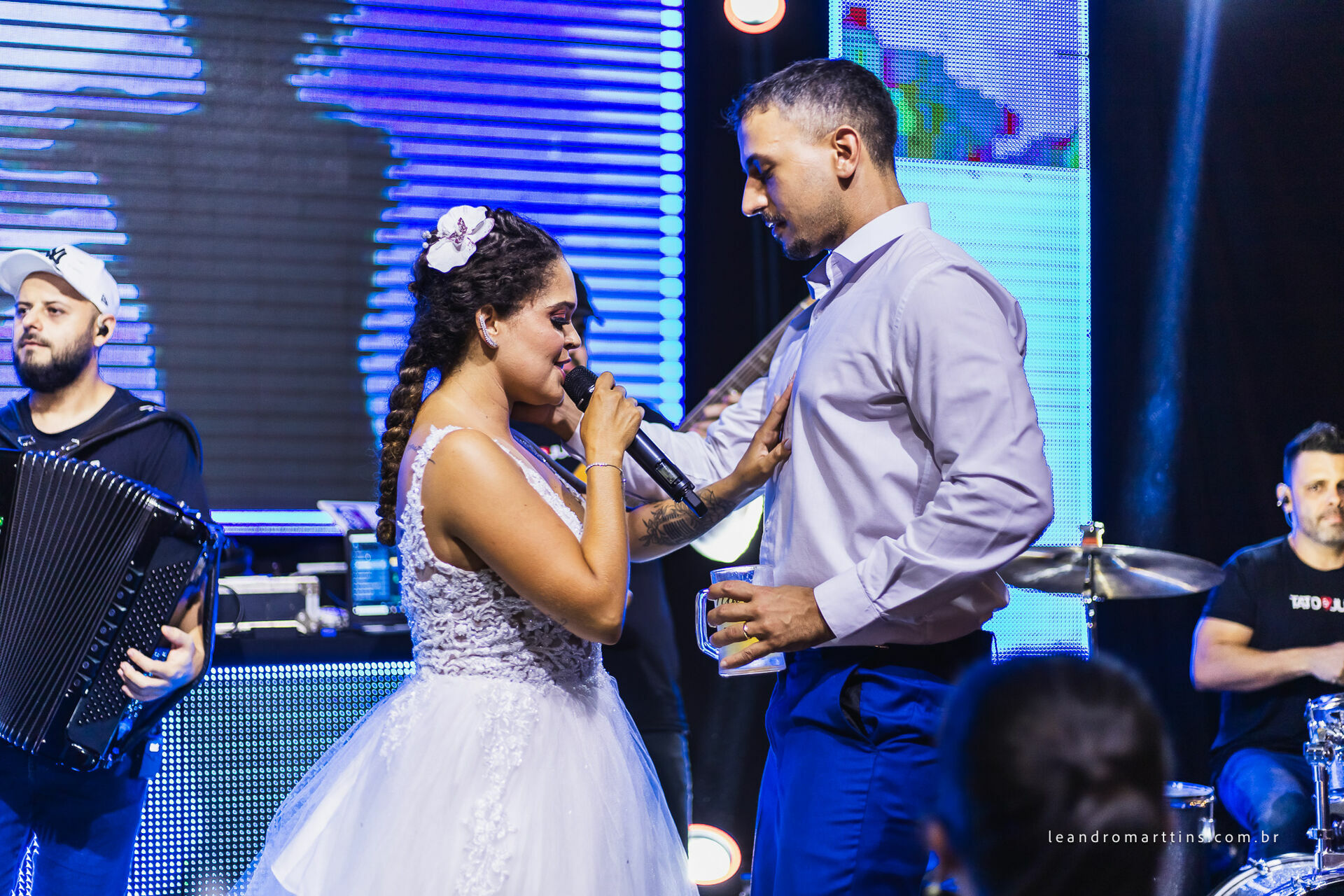 Foto Casamento Nicoly e Leonardo na Chácara Flor de Maio Foto Casamento Nicoly e Leonardo na Chácara Flor de Maio - Imagem 57