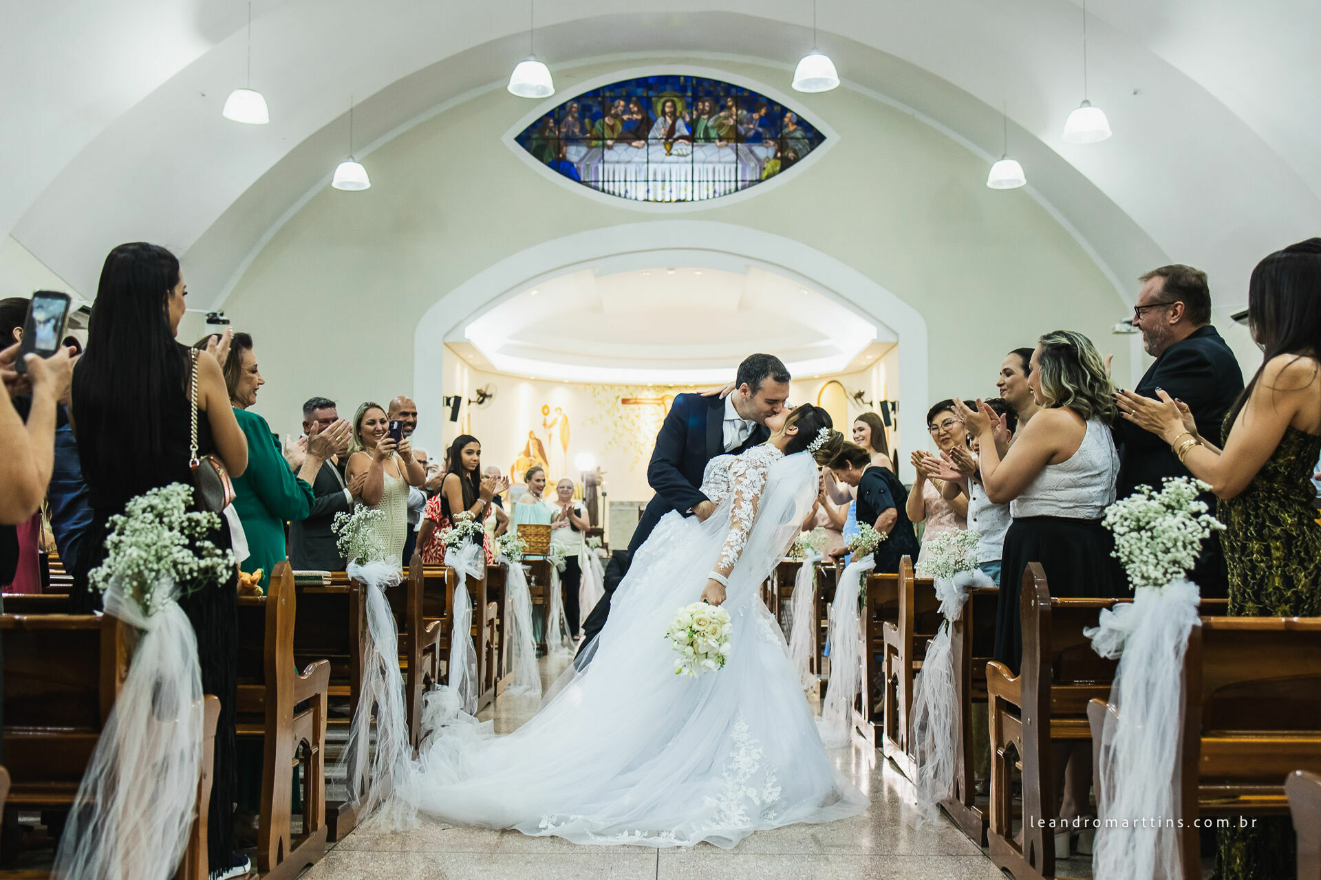 Foto Casamento Patricia e Felipe no espaço Salvatore - Imagem 17